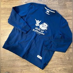 NWOT Life is Good Christmas Mele Kalikimaka Sweatshirt Sz XXL